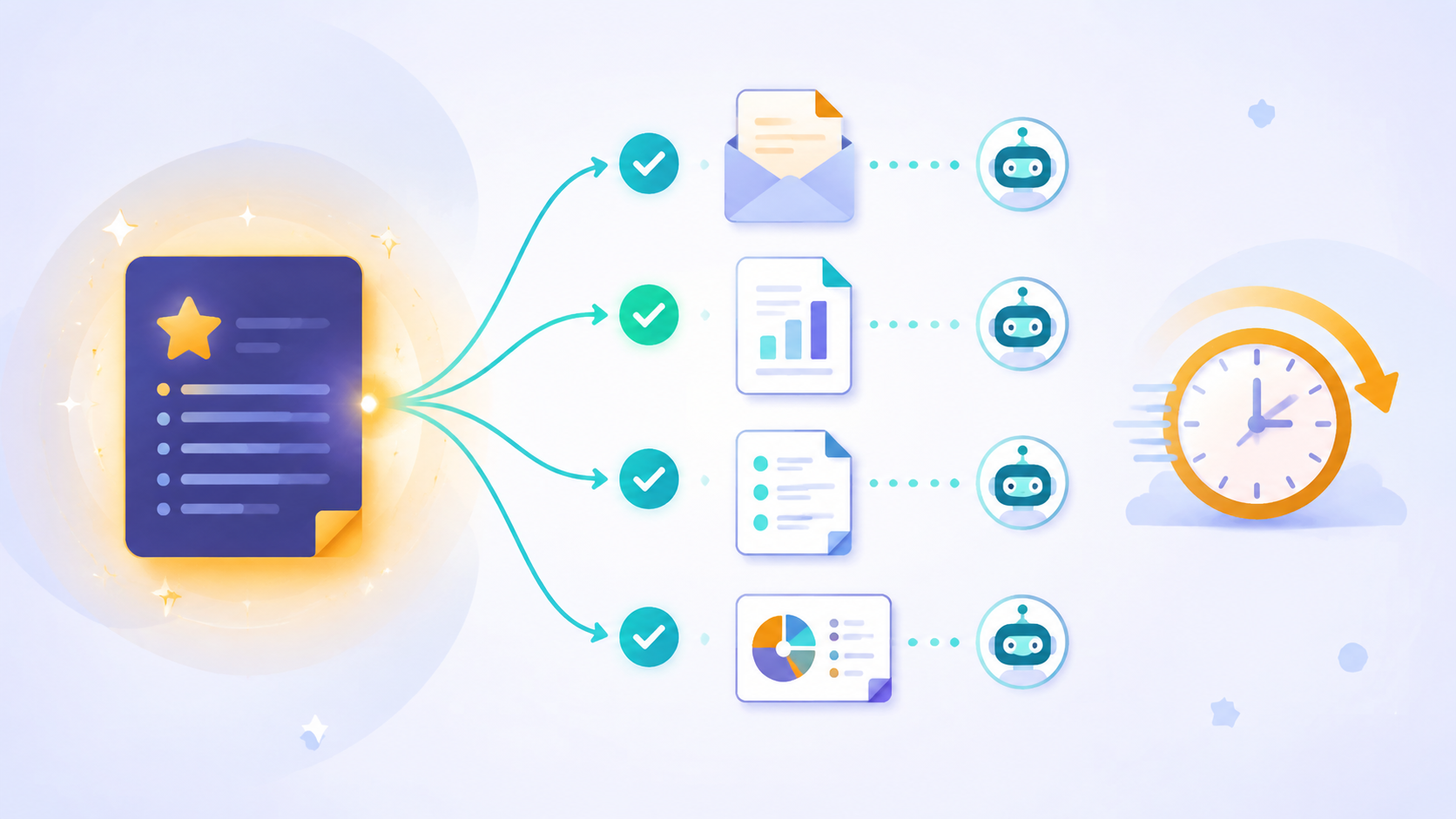 A system prompt turns repetitive office work — emails, reports, summaries — into consistent outputs you can reuse: write the instructions once, reuse them forever.