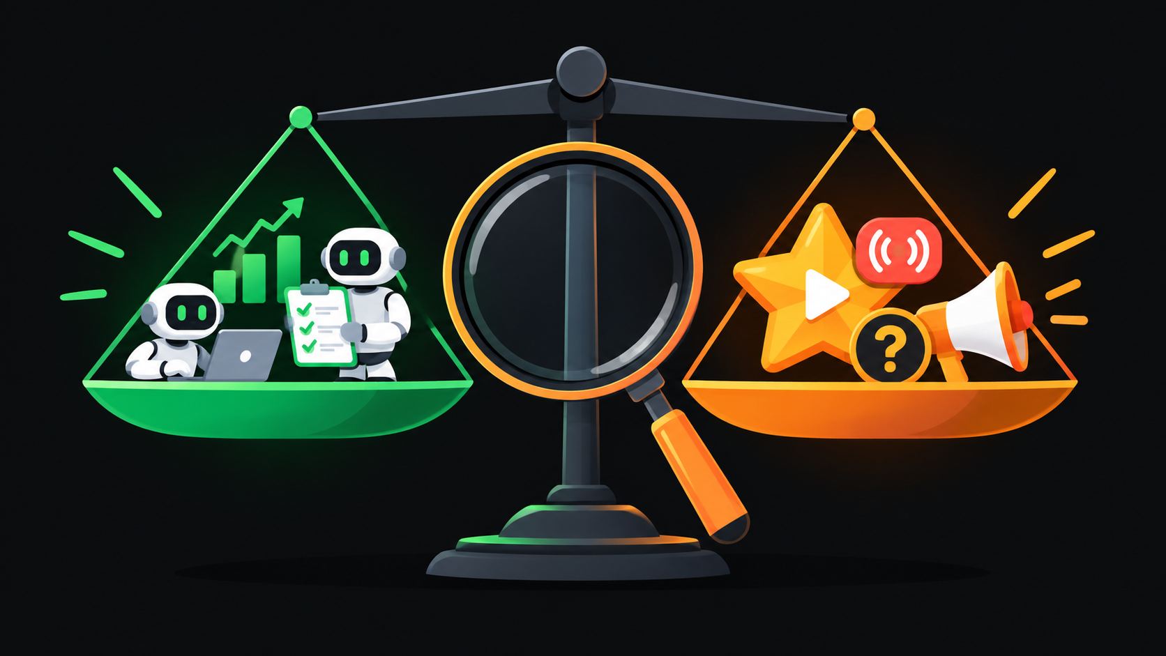 Separating signal from hype: agents doing real work is a genuine shift, but a livestreamed marketing showcase with unverified claims deserves skepticism.