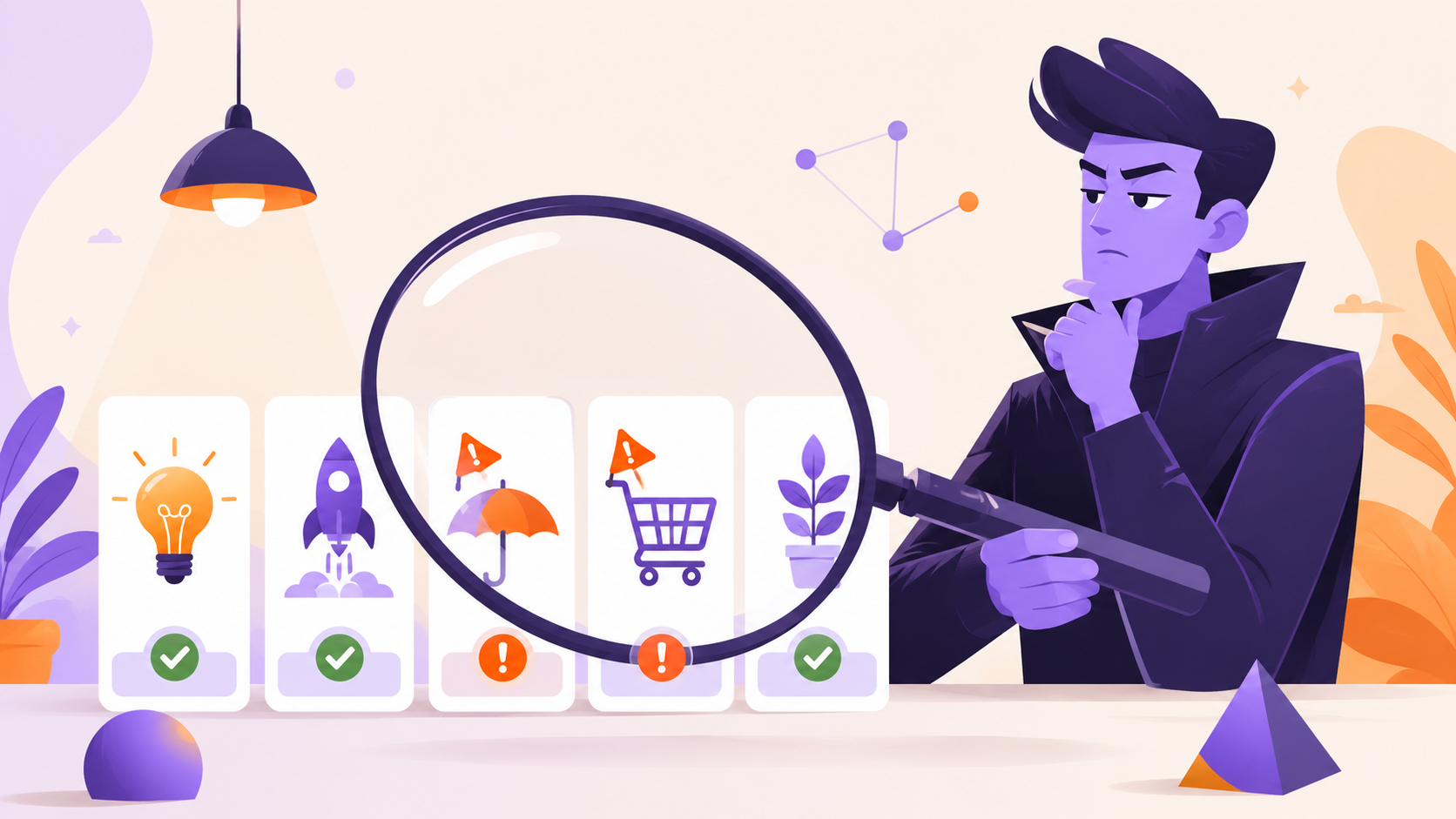 Run a skeptic's pass — have the AI attack each idea and flag what could kill it.