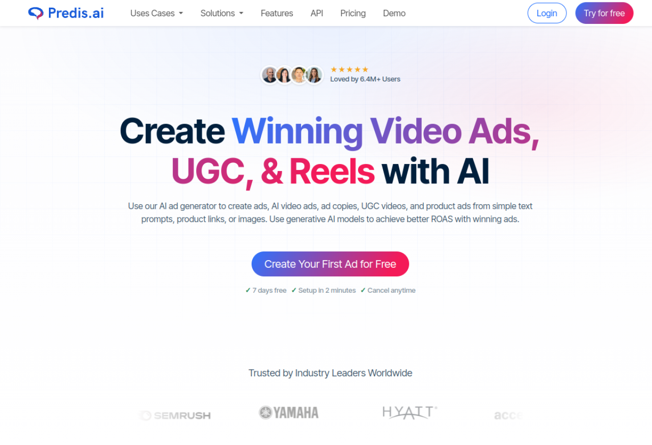 Predis.ai — turns a prompt or link into ready-to-post carousels, captions, and videos.